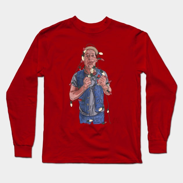 An Ernest P. Worrell Christmas Long Sleeve T-Shirt by 51Deesigns